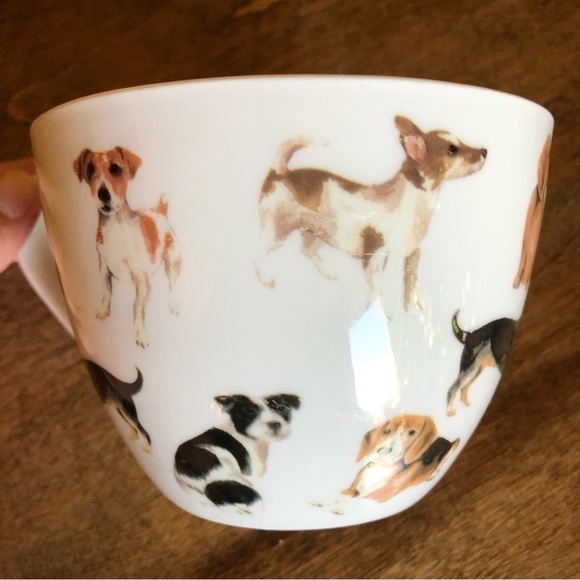 PORTOBELLO by Design extra large bone China Dog Teacup - Picture 3 of 6
